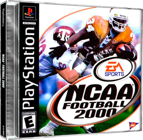 NCAA Football 2000 - Box - 3D Image