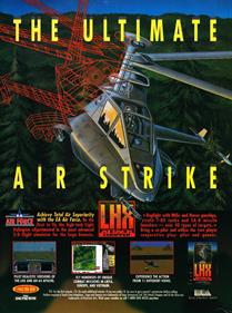 LHX Attack Chopper - Advertisement Flyer - Front Image