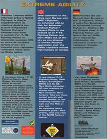 Jane's Combat Simulations: Advanced Tactical Fighters - Nato Fighters - Box - Back Image
