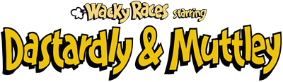 Wacky Races Starring Dastardly & Muttley - Clear Logo Image