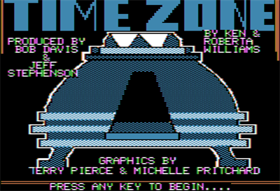 Hi-Res Adventure #5: Time Zone - Screenshot - Game Title Image