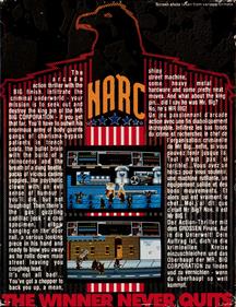 NARC - Box - Back Image