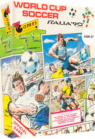 World Cup Soccer Italia '90 - Box - 3D Image