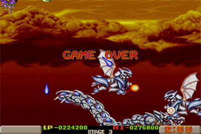 Dragon Breed - Screenshot - Game Over Image