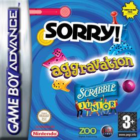 Sorry! / Aggravation / Scrabble Junior - Box - Front Image