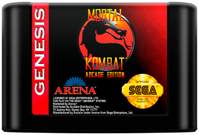 Mortal Kombat Arcade Edition - Fanart - Cart - Front Image