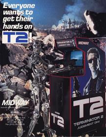 Terminator 2: Judgment Day - Advertisement Flyer - Front Image