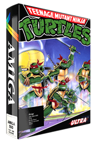Teenage Mutant Ninja Turtles [Ultra Games] - Box - 3D Image