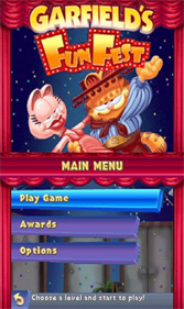 Garfield's Fun Fest - Screenshot - Game Title Image