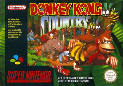 Donkey Kong Country - Box - Front Image