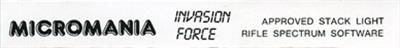 Invasion Force (Micromania) - Banner Image