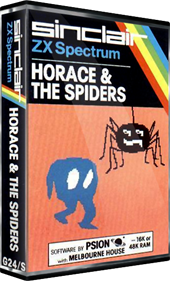 Horace & the Spiders - Box - 3D Image