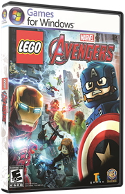 LEGO Marvel Avengers - Box - 3D Image