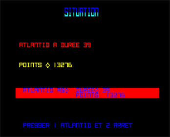 Atlantid - Screenshot - Game Over Image