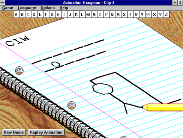 Animation Hangman - Screenshot - Gameplay Image