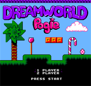 Dreamworld Pogie - Screenshot - Game Title Image