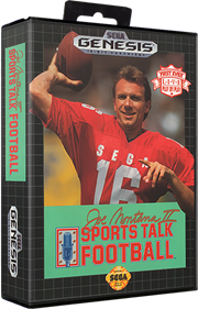 Joe Montana II: Sports Talk Football - Box - 3D Image