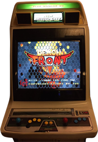 Demon Front - Arcade - Cabinet Image