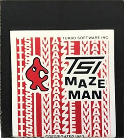 Turbo Maze Man - Cart - Front Image