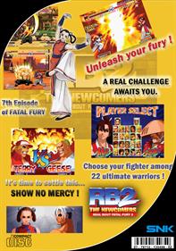 Real Bout Fatal Fury 2: The Newcomers - Fanart - Box - Back Image