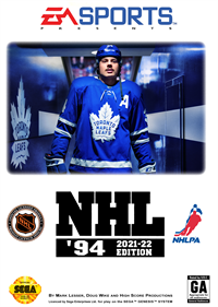 NHL '94: 2022 Edition - Fanart - Box - Front Image