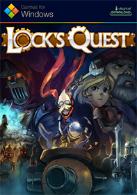 Lock's Quest - Fanart - Box - Front Image