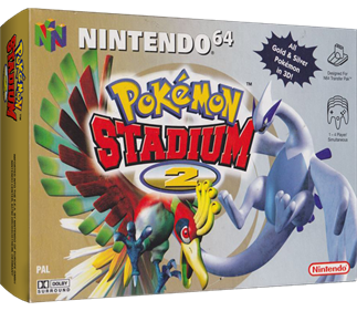 Pokémon Stadium 2 - Box - 3D Image