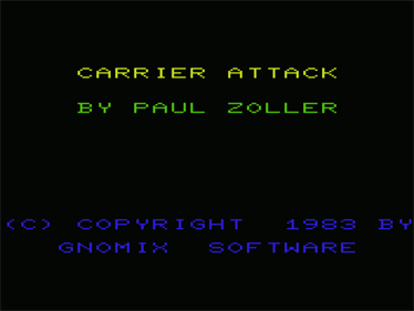 Carrier Attack - Screenshot - Game Title Image