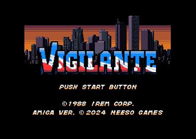 Vigilante(NeesoGames) - Screenshot - Game Title Image