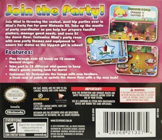 Mimi's Party Fun! - Box - Back Image