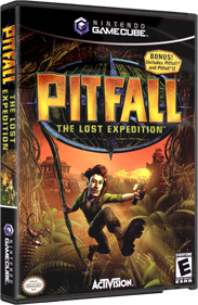 Pitfall: The Lost Expedition - Box - 3D Image