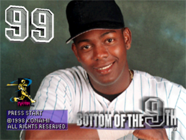 Bottom of the 9th '99 - Screenshot - Game Title Image