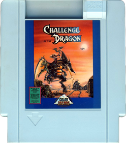Challenge of the Dragon (Color Dreams) - Cart - Front Image