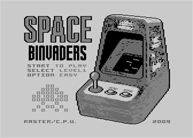 Space Binvaders - Screenshot - Game Title Image