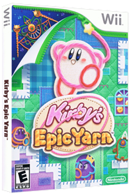 Kirby's Epic Yarn - Box - 3D Image