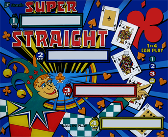 Super Straight - Arcade - Marquee Image