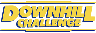 Downhill Challenge (Brøderbund Software) - Clear Logo Image