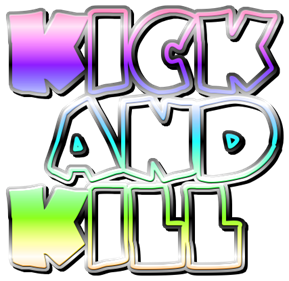 Kick and Kill - Clear Logo Image