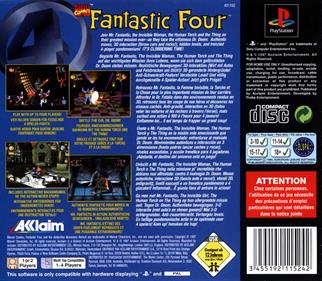 Fantastic Four - Box - Back Image
