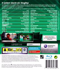 SingStar Vol. 3 - Box - Back Image