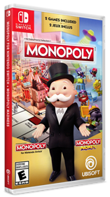 Monopoly for Nintendo Switch / Monopoly Madness - Box - 3D Image
