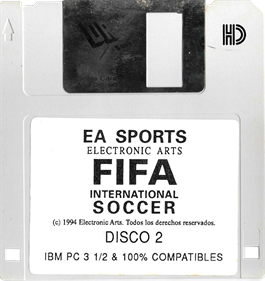 FIFA International Soccer - Disc Image