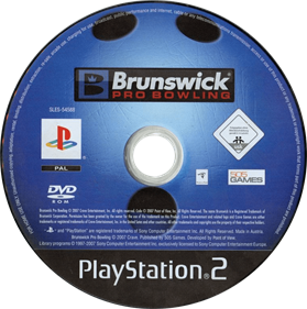 Brunswick Pro Bowling - Disc Image