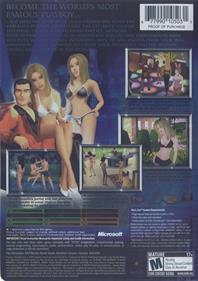 Playboy: The Mansion - Box - Back Image