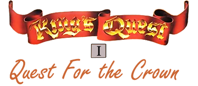King's Quest: Quest for the Crown - Clear Logo Image