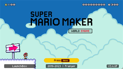 Super Mario Maker: World Engine - Screenshot - Game Title Image