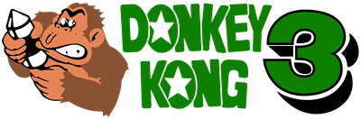 Donkey Kong 3 - Clear Logo Image