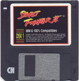 Street Fighter II - Disc Image