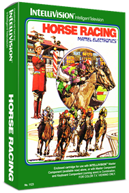 Horse Racing - Box - 3D Image