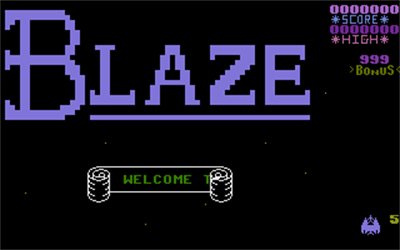 Blaze - Screenshot - Game Title Image